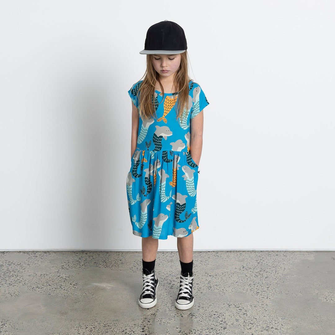 Minti Merdolphins Woven Dress