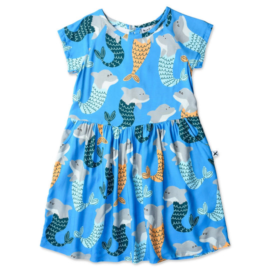 Minti Merdolphins Woven Dress