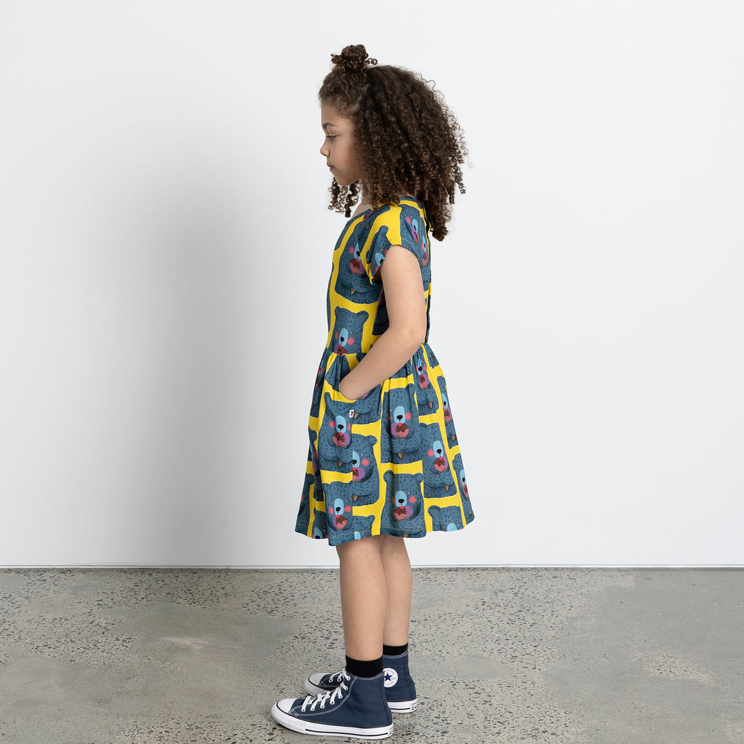 Minti Summer Bears Woven Dress