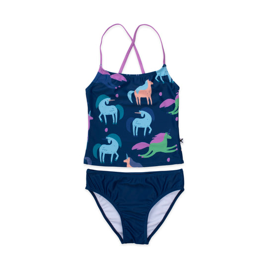 Minti Dancing Unicorns Tankini Set