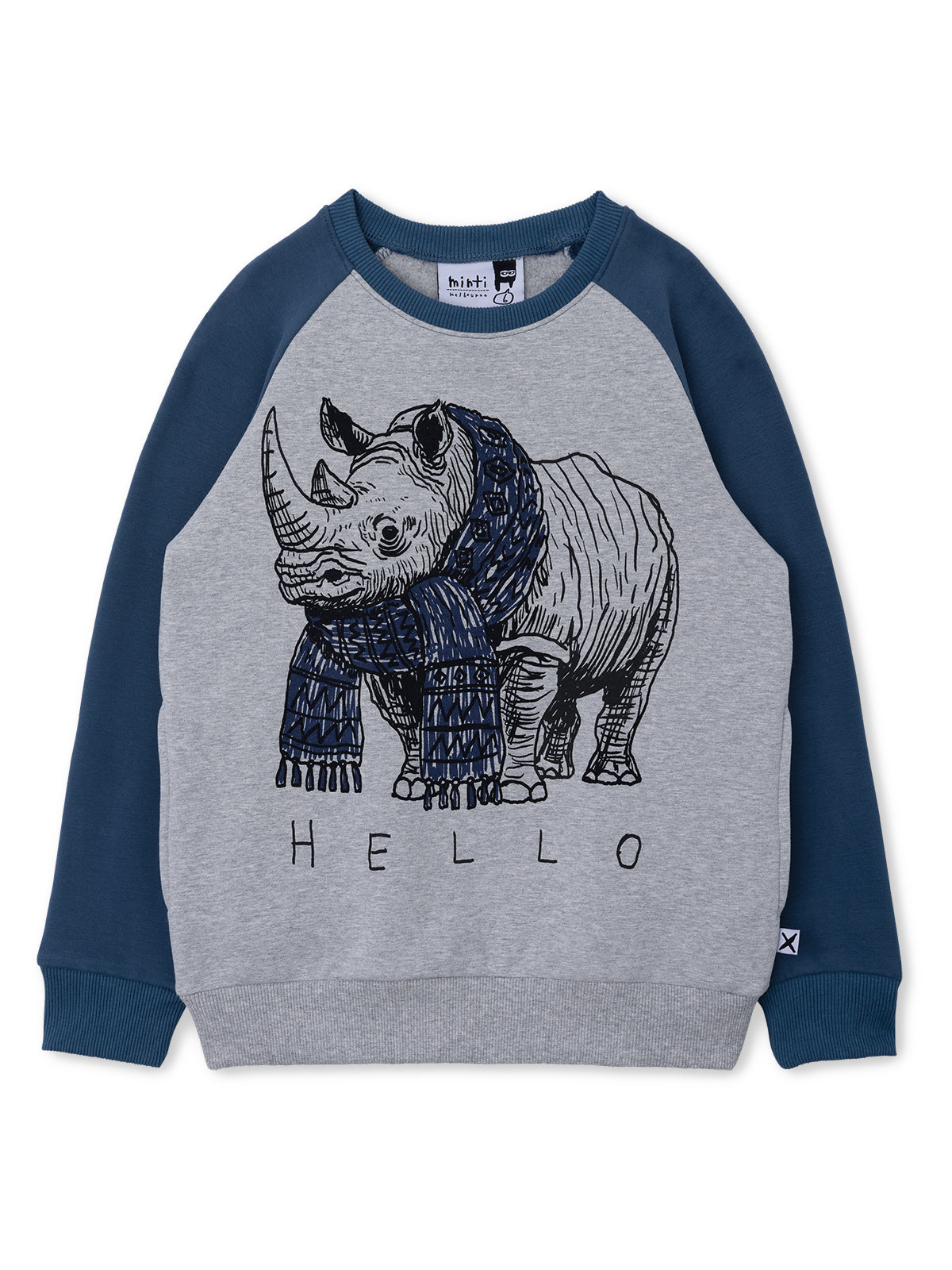Minti Warm Rhino Furry Crew