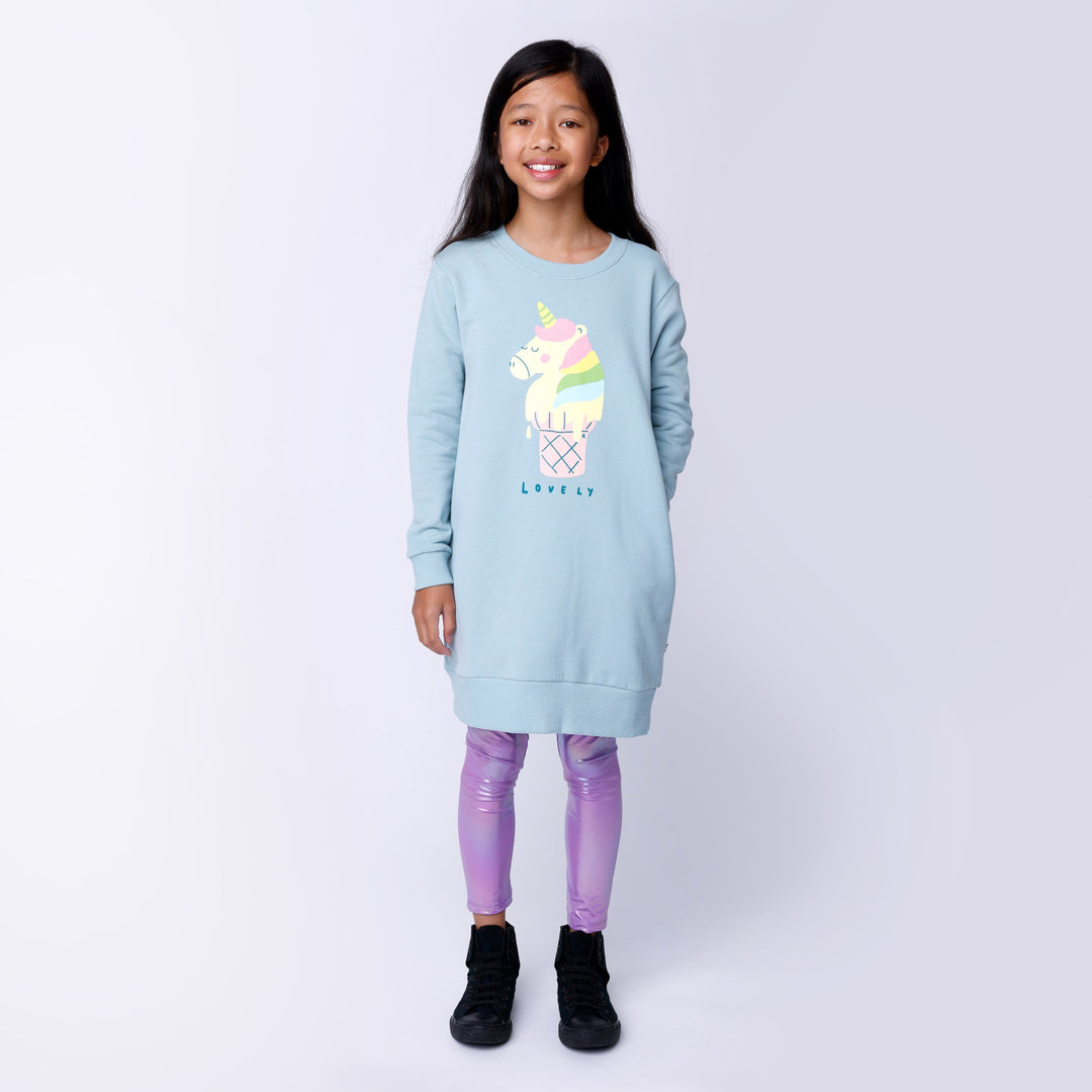 Minti Unicorn Icecream Furry Dress