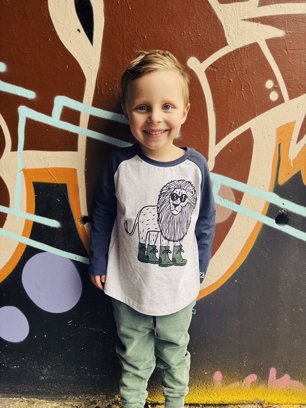Minti Gumboot Lion Tee