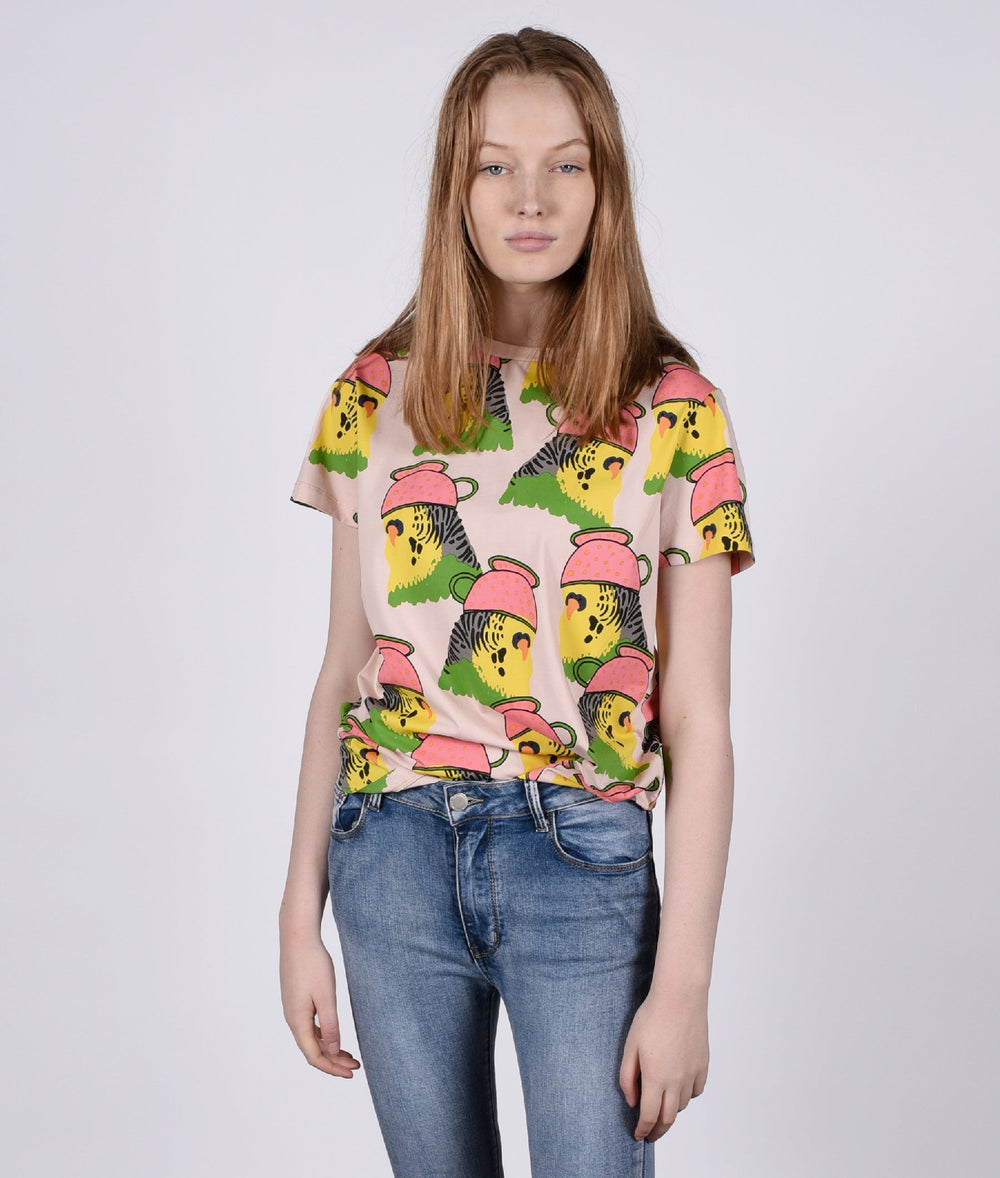 Nicehuman Whimsy Budgie Tee