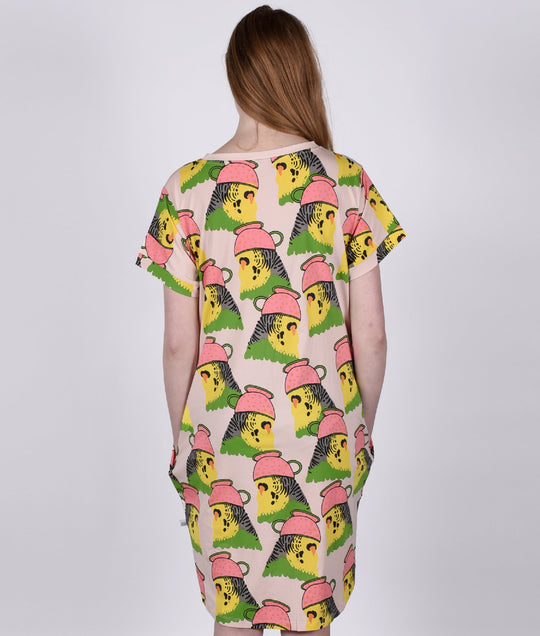 Nicehuman Whimsy Budgie Dress