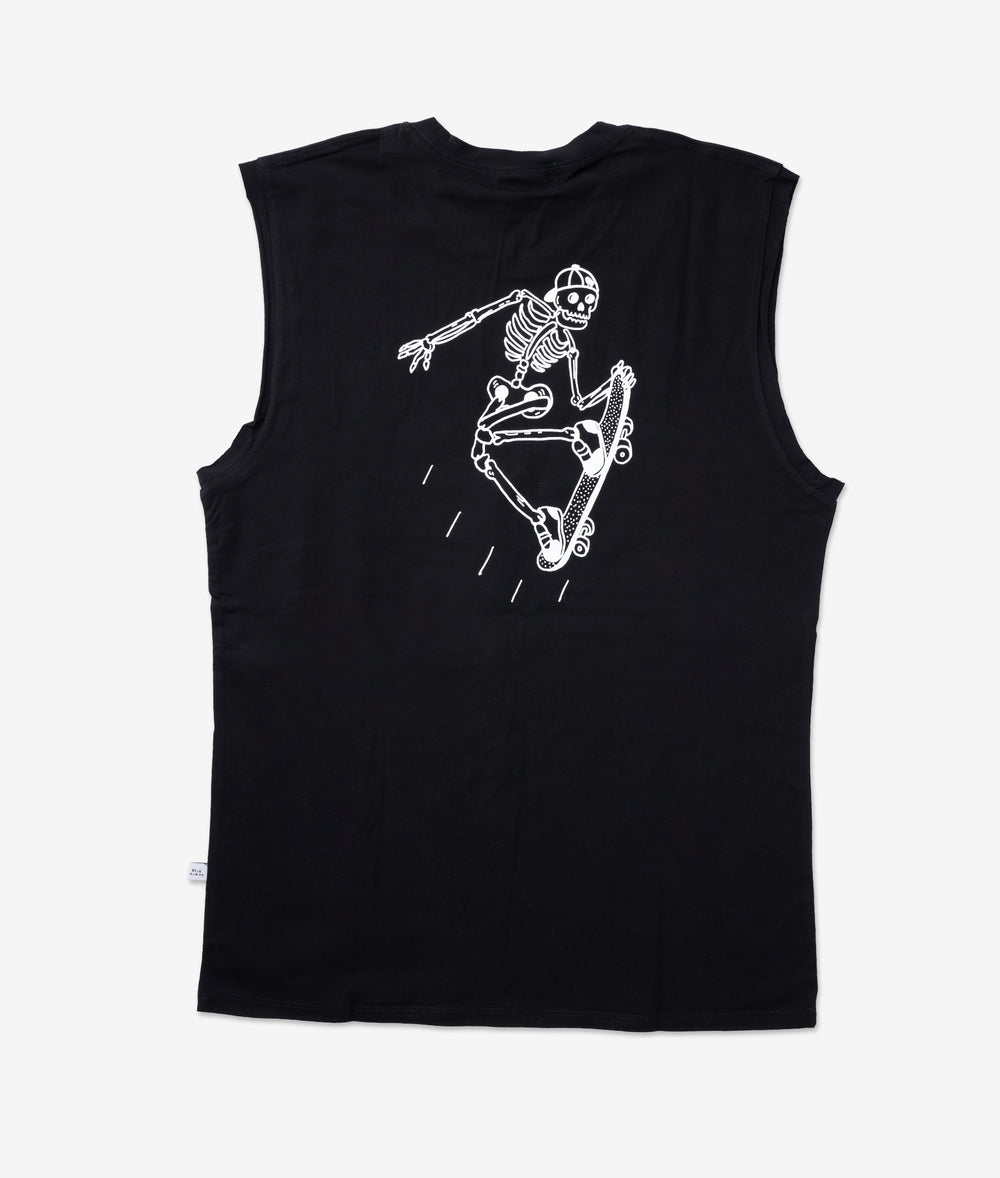 Nicehuman Speedy Skeleton Sleeveless Tee