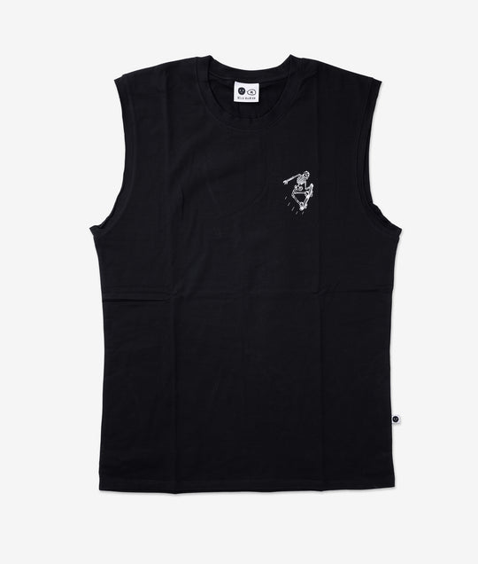 Nicehuman Speedy Skeleton Sleeveless Tee
