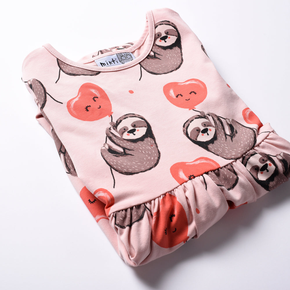 Minti Birthday Sloth Dress