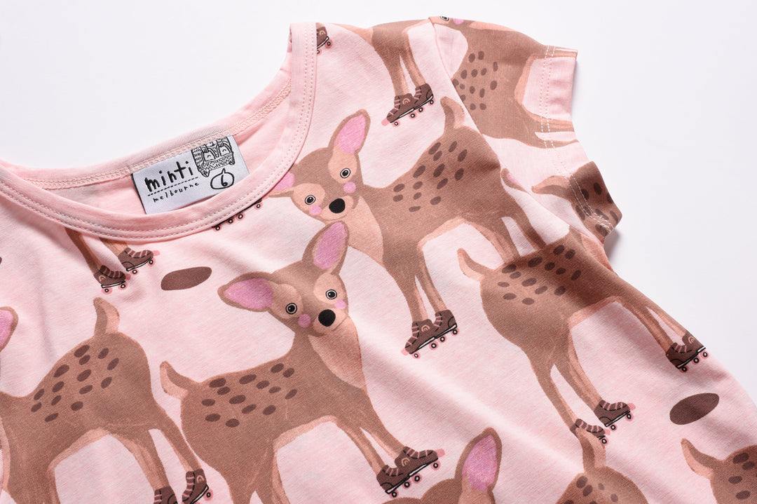 Minti Roller Party Deer Dress