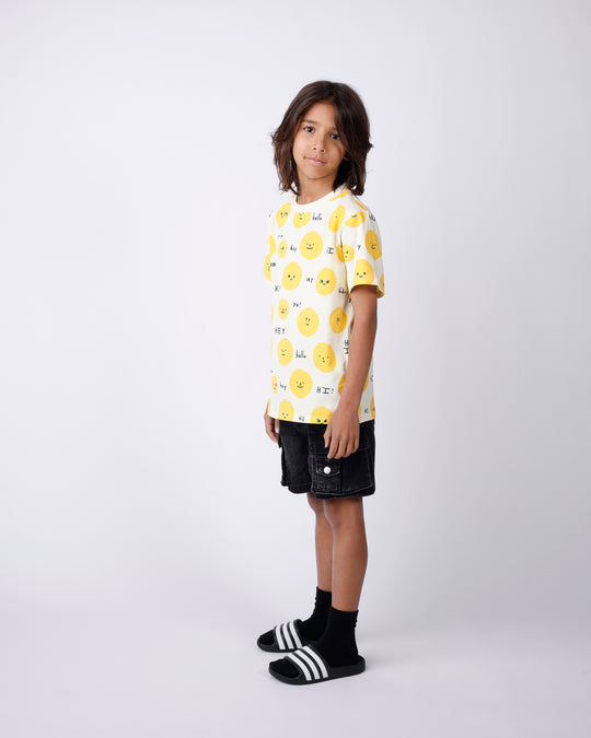 Minti Hello Faces Tee
