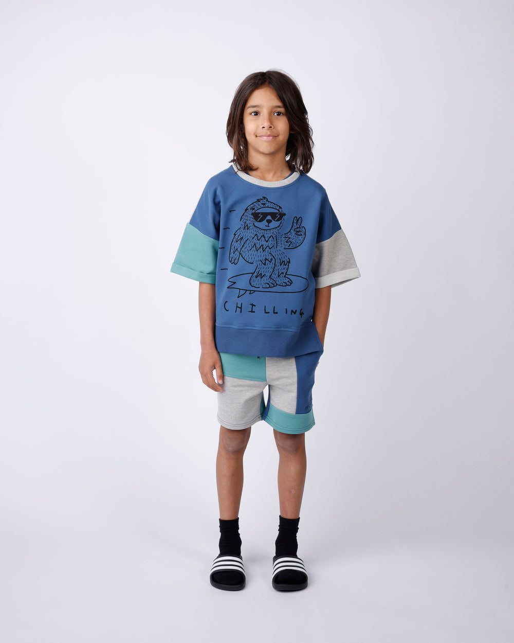 Minti Sloth Mode Short Sleeve Crew