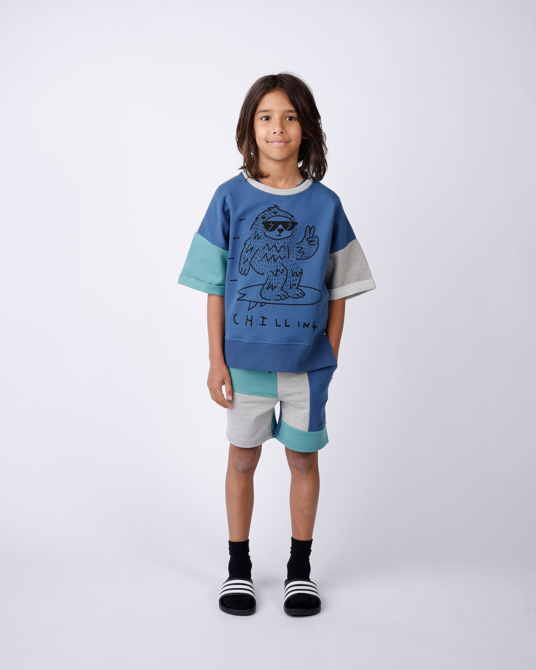 Minti Sloth Mode Short Sleeve Crew