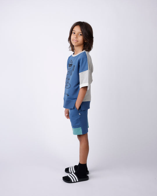 Minti Sloth Mode Short Sleeve Crew