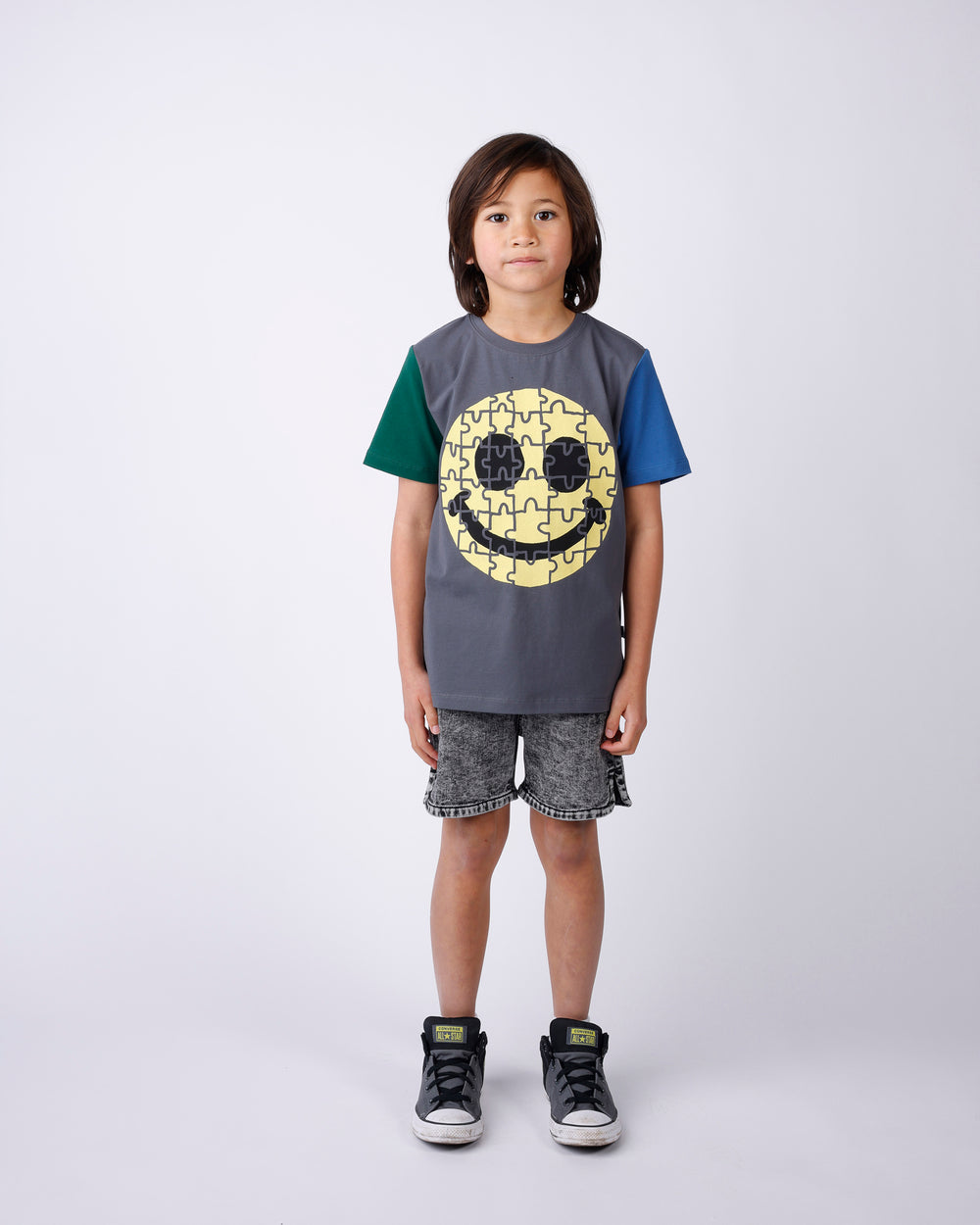 Minti Puzzle Face Tee
