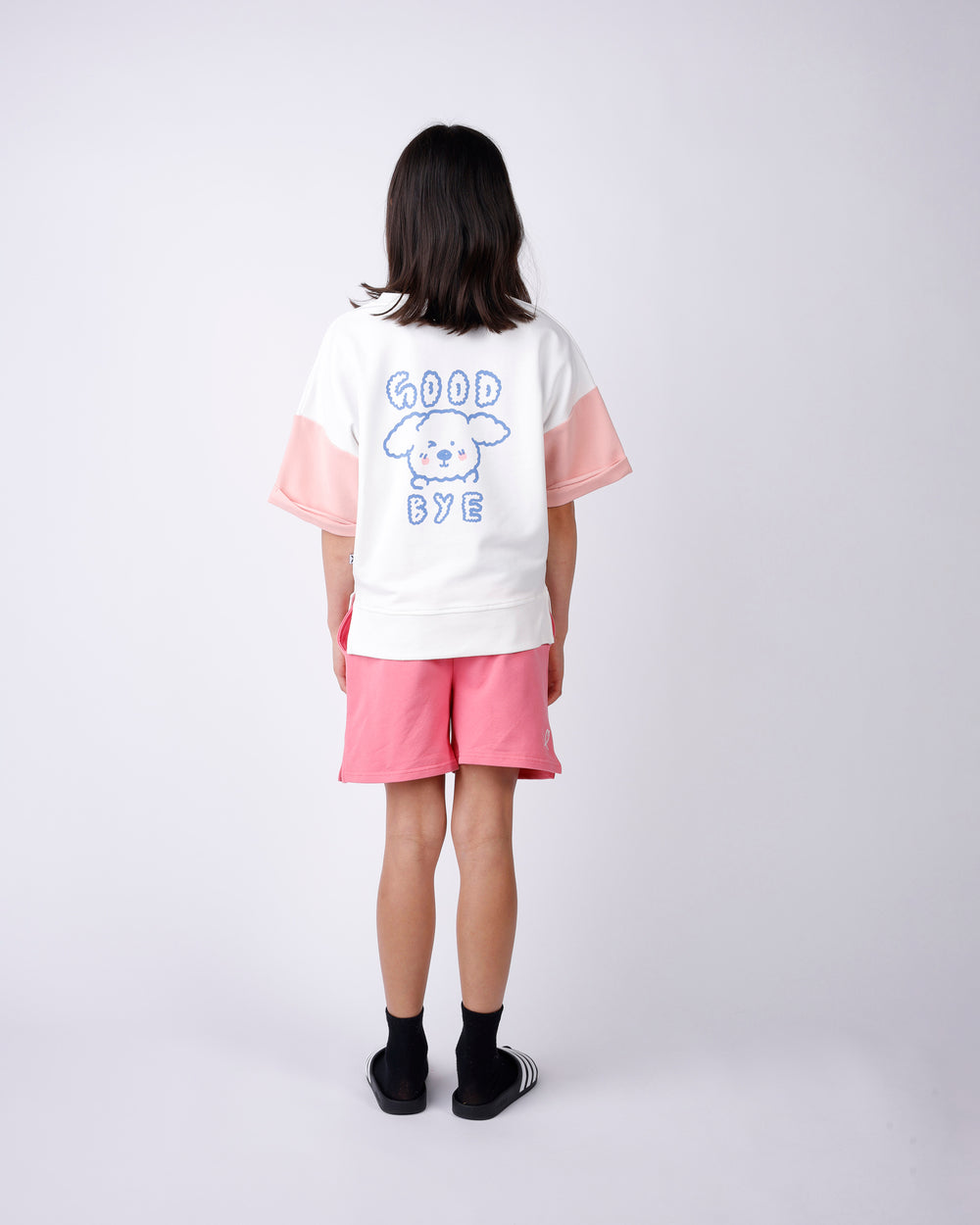 Minti Hello Bunny Bye Puppy Short Sleeve Crew