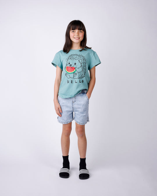 Minti Hello Hedgehog Tee