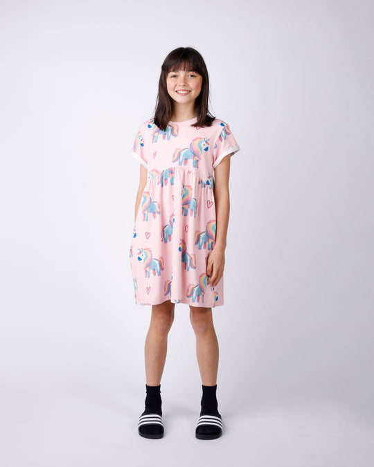 Minti Painted Unicorn Dress