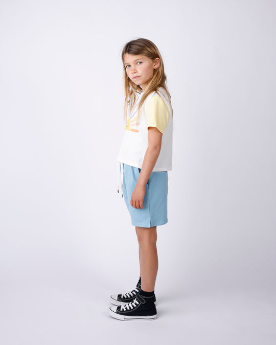 Minti Happy Sunrise Cropped Tee