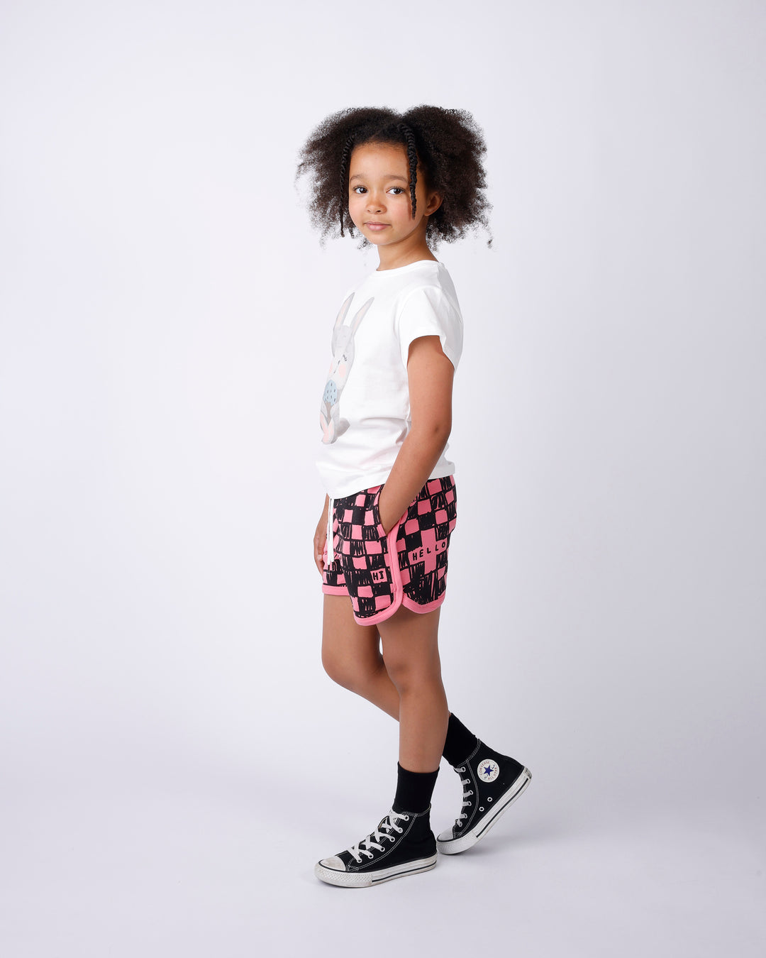 Minti Sketchy Grid Short