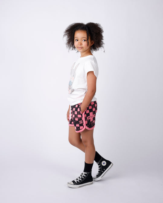 Minti Sketchy Grid Short
