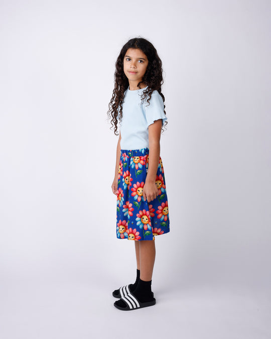 Minti Flower And Bee Woven Skirt