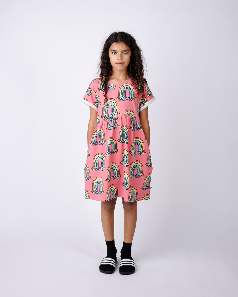 Minti Painted Rainbow Dress