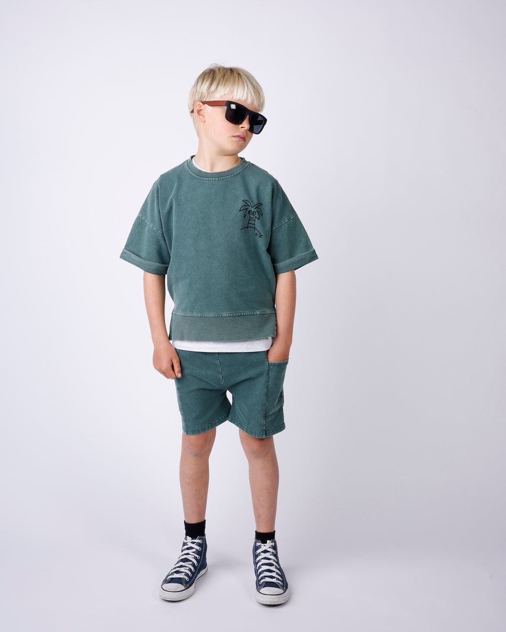 Minti Cheeky Palm Short Sleeve Crew