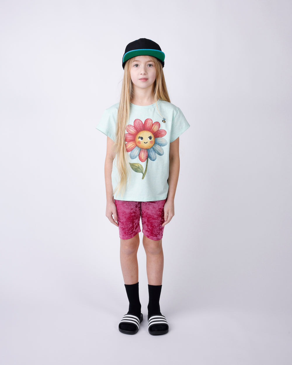 Minti Flower And Bee Tee