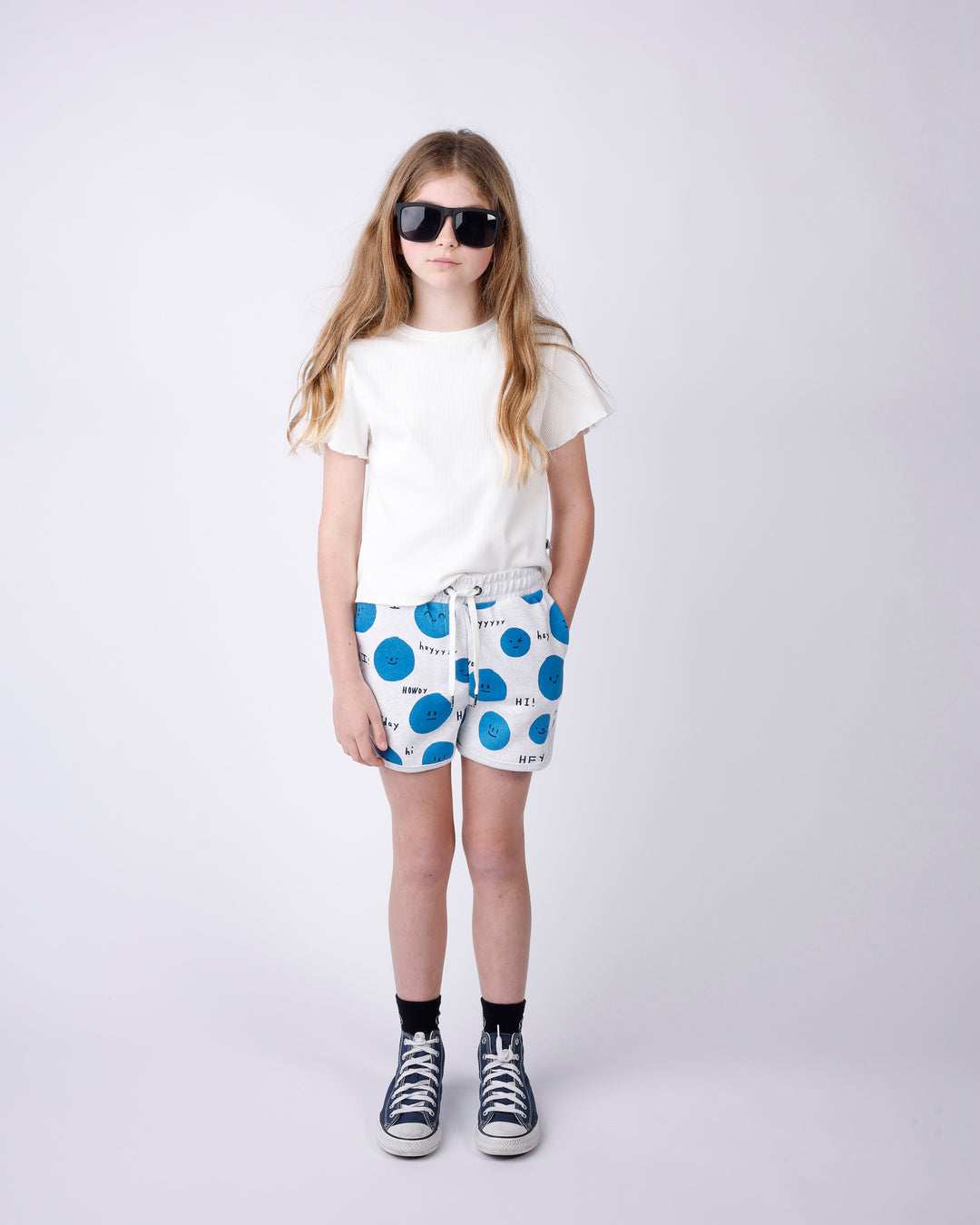 Minti Hello Faces Sprint Short