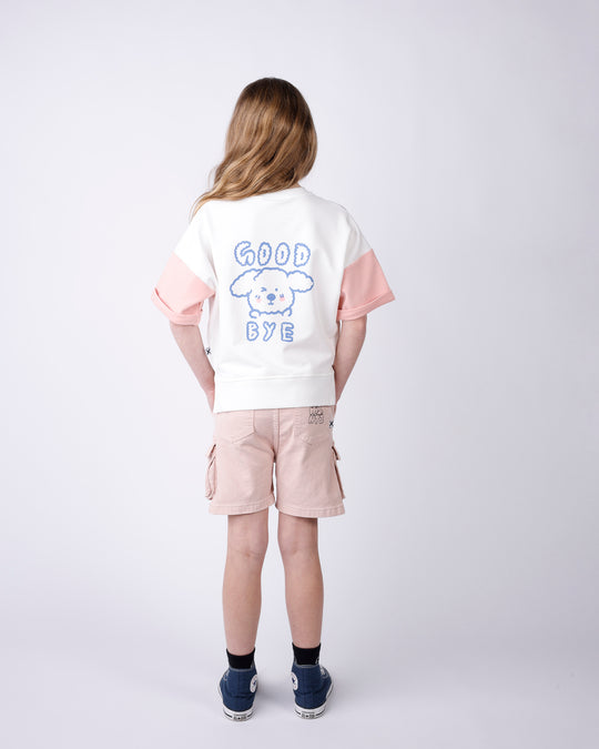 Minti Hello Bunny Bye Puppy Short Sleeve Crew