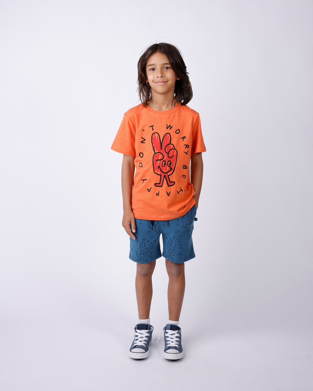 Minti Happy Peace Hand Short