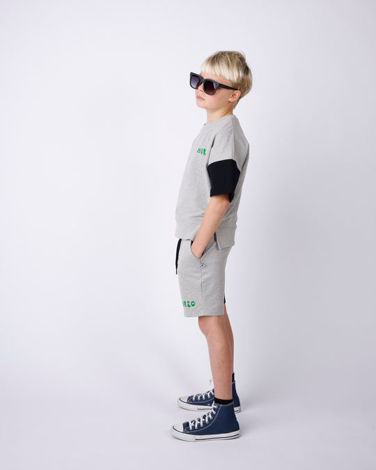 Minti Mismatch Short Sleeve Crew