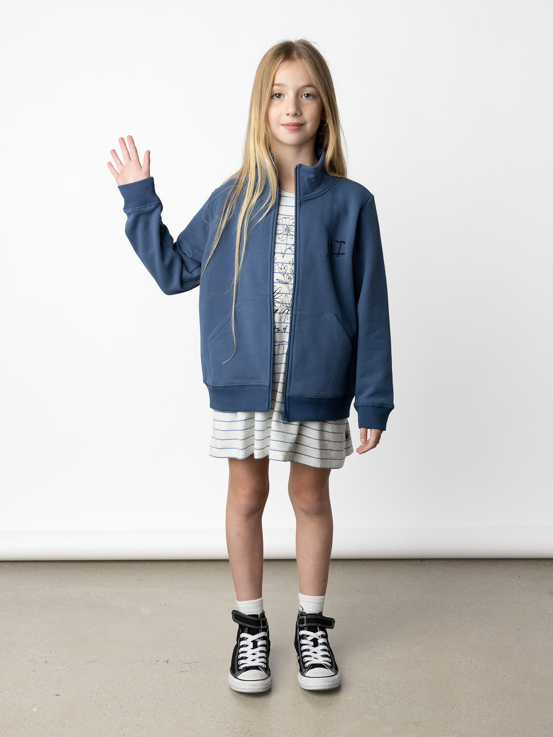 Minti Furry Zip Up Bomber