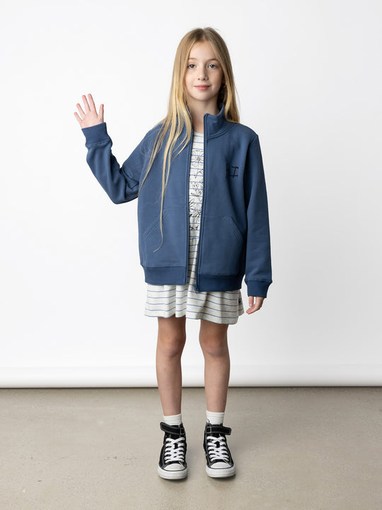 Minti Furry Zip Up Bomber