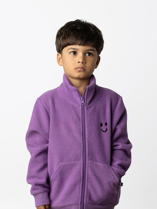 Minti Teddy Zip Up Bomber
