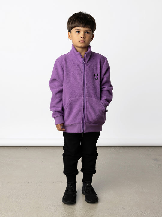 Minti Teddy Zip Up Bomber