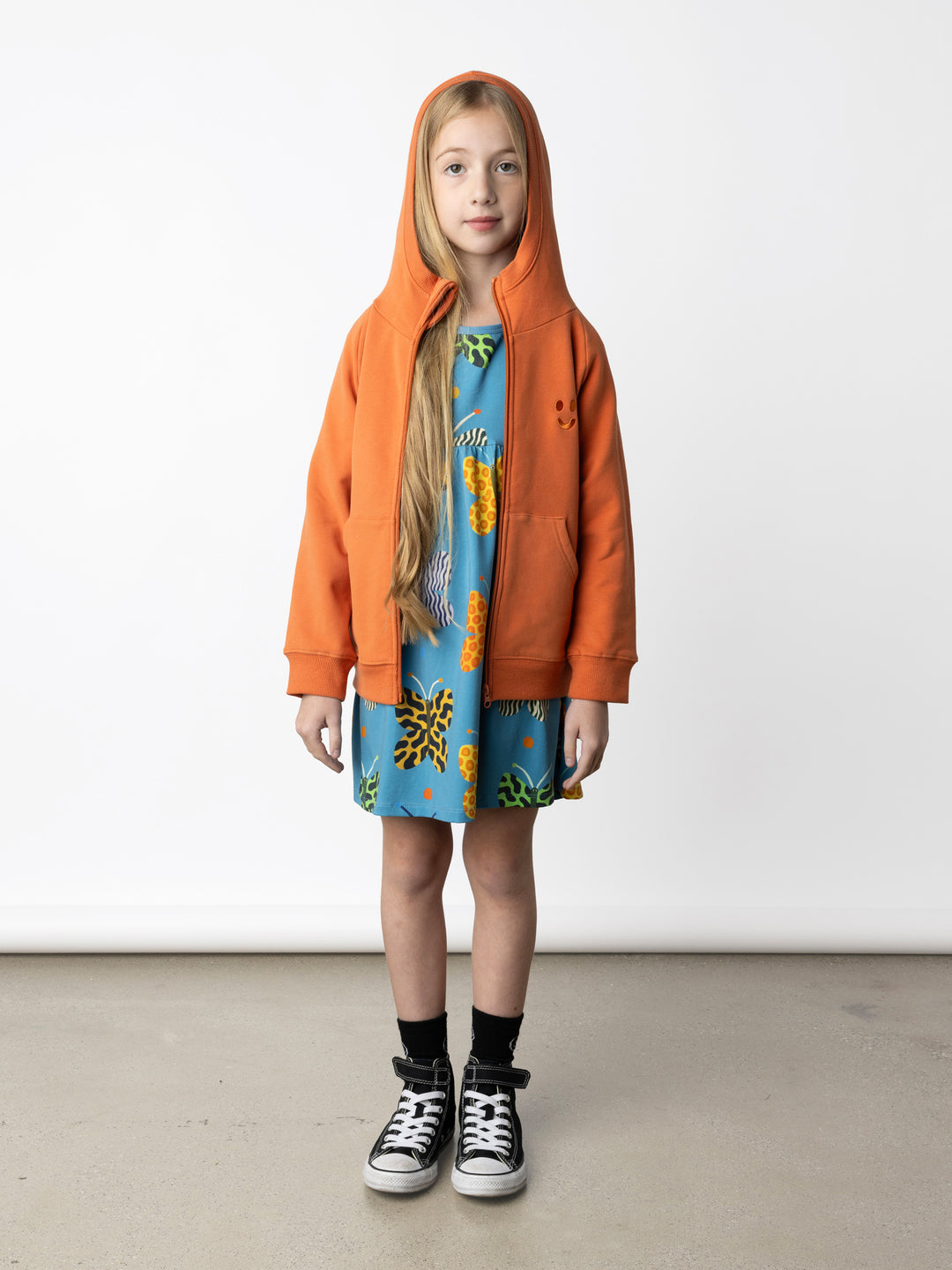 Minti Staple Furry Zip Up