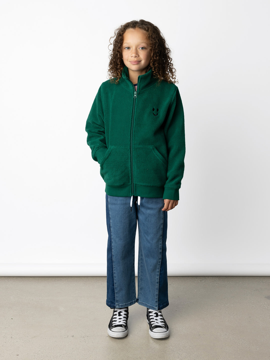 Minti Teddy Zip Up Bomber