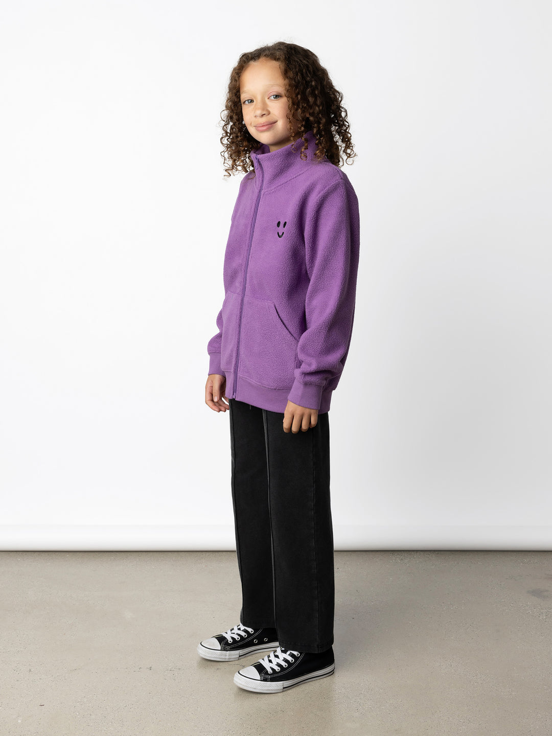 Minti Teddy Zip Up Bomber