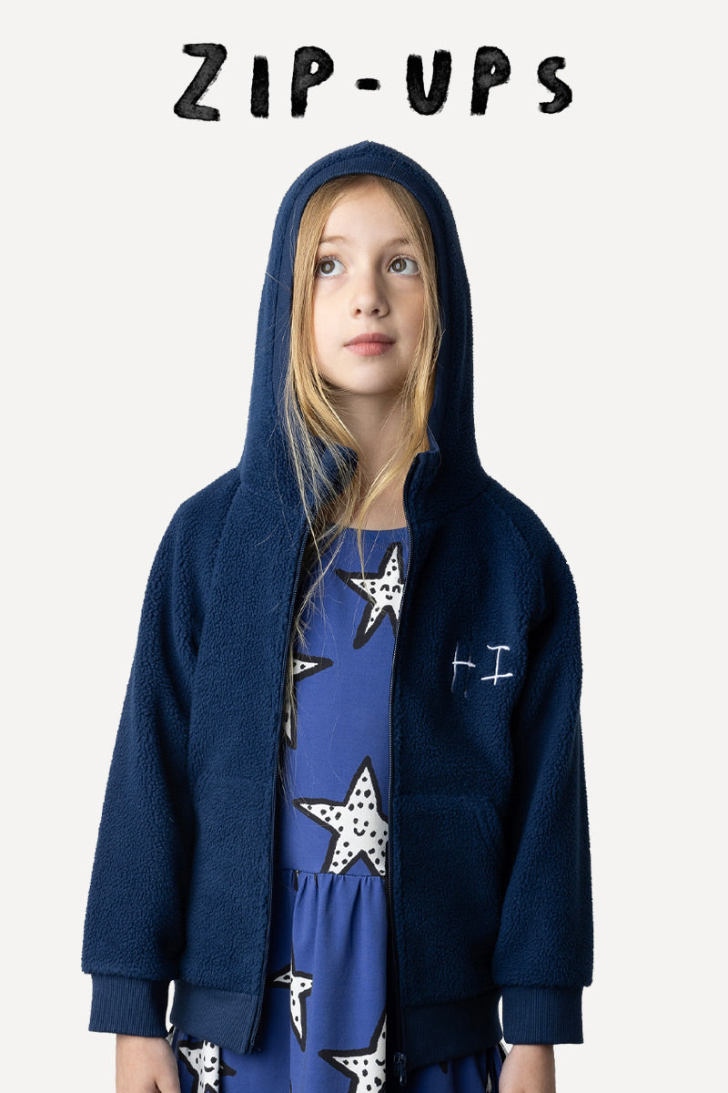 Kids zip up hoodies from Minti