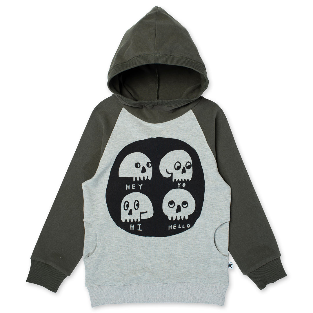 Minti Friendly Skulls Hood