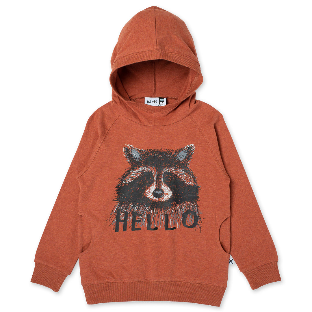 Minti Hello Racoon Hood