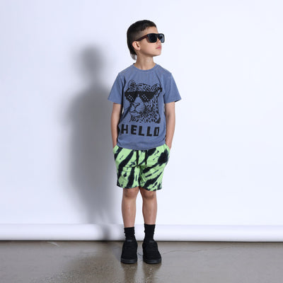 Minti Hello Leopard Bye Bear Tee