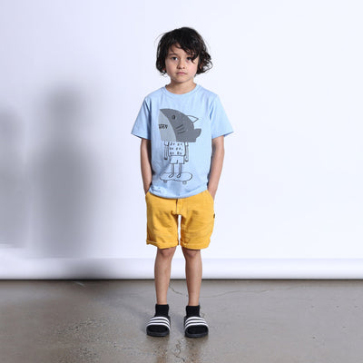 Minti Shark Mask Tee