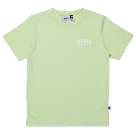 Minti Strike Through Hello Tee