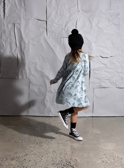 Minti Skating Unicorns Dress