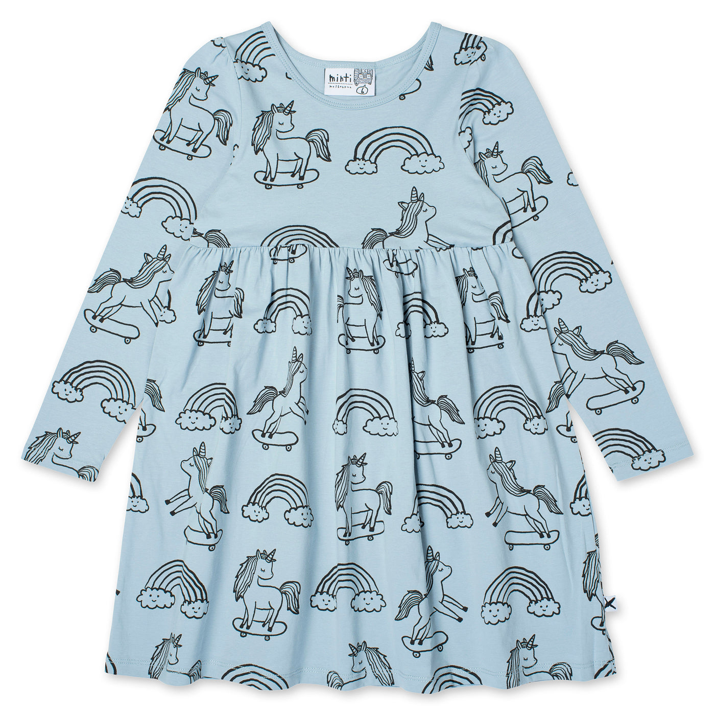Minti Skating Unicorns Dress