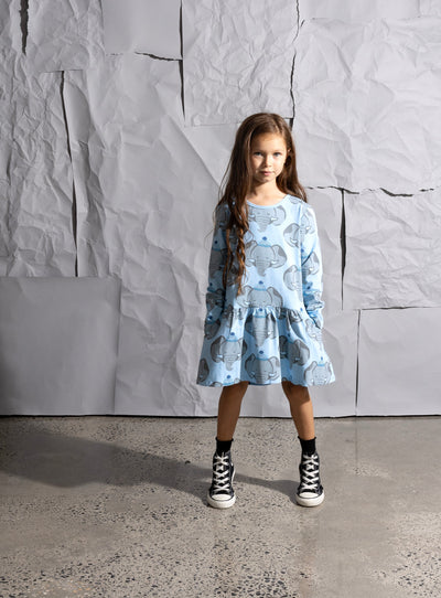 Minti Brr Elephant Dress