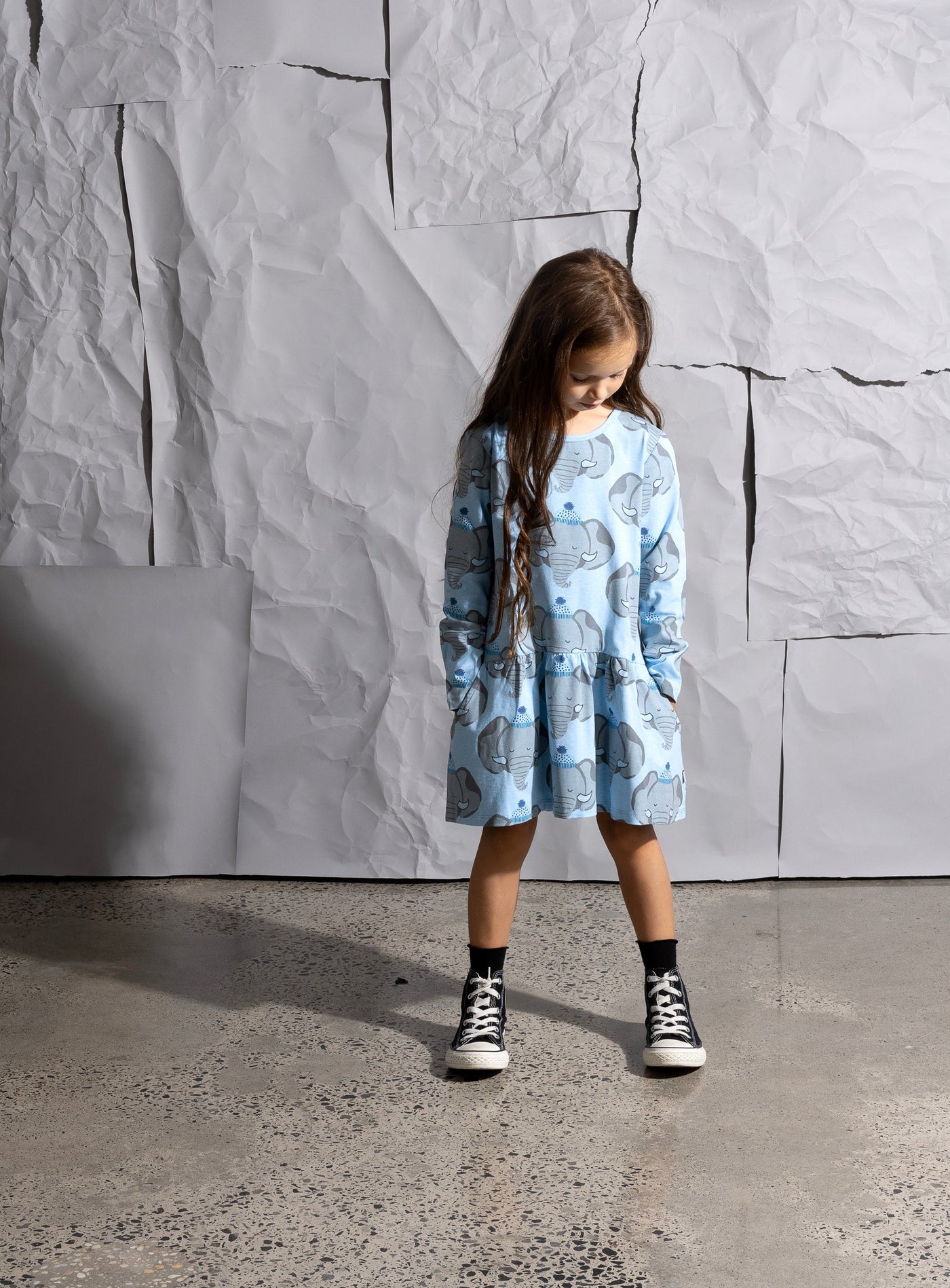 Minti Brr Elephant Dress