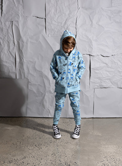 Minti Warm Forest Friends Furry Zip Up